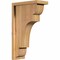 Ekena Millwork New Brighton Smooth Corbel w/Backplate, Western Red Cedar, 5 1/2"W x 12"D x 20"H COR06X12X20NEB01SWR - alternate 1